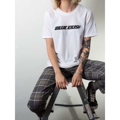 billie eilish white t shirt