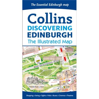 Discovering Edinburgh Illustrated Map (Map)