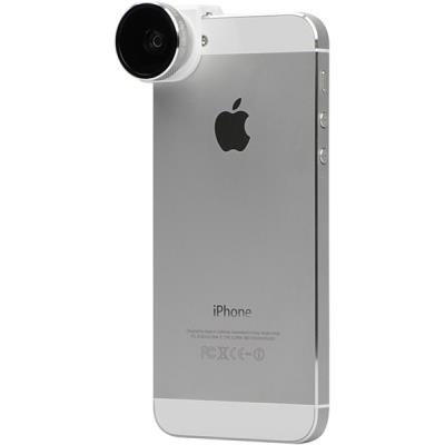 Olloclip 4 in 1 Silver / White - Objectif Quatre en un pour iPhone 5 / 5s