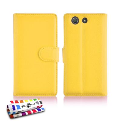 Etui Ã  Rabat Le Folio Jaune pour SONY XPERIA Z3 COMPACT