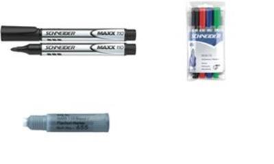 SCHNEIDER - marqueur MAXX 110 pour tableau blanc et chevalet, Rouge