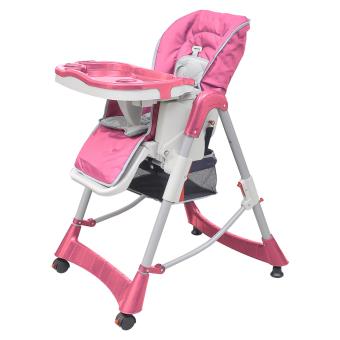 Vidaxl Chaise Haute Deluxe Et Rehausseur Bebe Couleur Rose Mobilier De Jardin Achat Prix Fnac