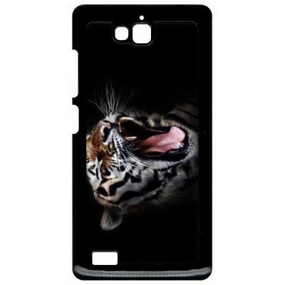Coque huawei honor 3c et 3c 4g tete de tigre sauvage