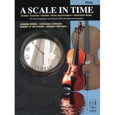 Partitions variété, pop, rock... MUSIC SALES ERWIN HORVATH MCCASHIN MITCHELL A SCALE IN TIME VLA - VIOLA Cordes