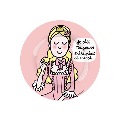 Assiette Princesse S'il te plait