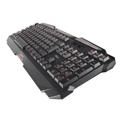 Trust GXT 280 LED Illuminated Gaming - toetsenbord - Spaans