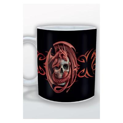 Anne Stokes mug Skull Embrace