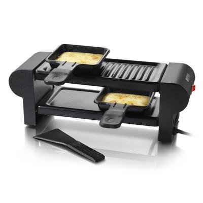 Appareil à raclette duo noir