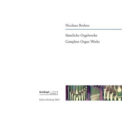 Partitions classique EDITION BREITKOPF BRUHNS N. - INTEGRALE POUR ORGUE Orgue