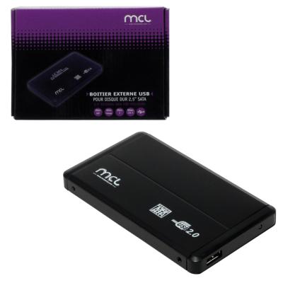 MCL Samar 8DM2-USB2SA - Storage enclosure - 2.5 - SATA 1.5Gb/s - USB 2.0