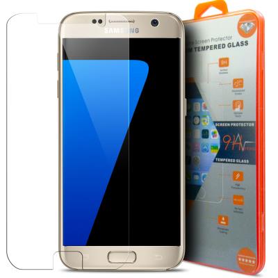 Caseink - Protection écran Verre trempé Samsung Galaxy S7 - 9H Séries Glass Pro+ HD [ Dureté Extreme 9H Epaisseur 0.33mm Angles incurvés 2.5D ]