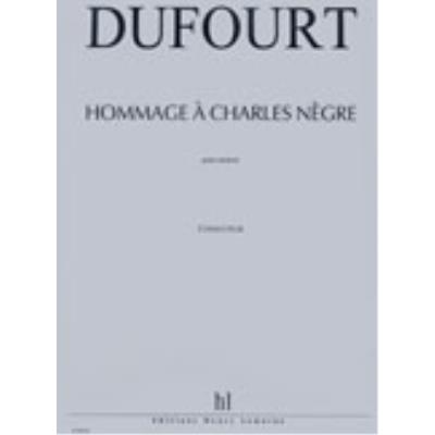 Partitions classique LEMOINE DUFOURT HUGUES - HOMMAGE A CHARLES NEGRE - SEXTUOR Ensemble mixte