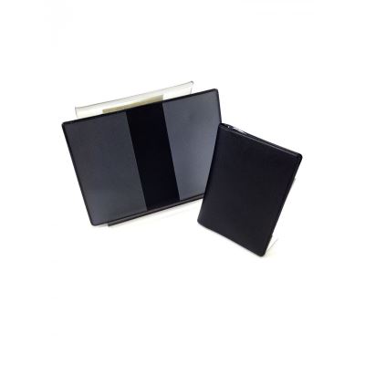 tui protège CB PVC opaque noir + Barrière RFID 2 cartes