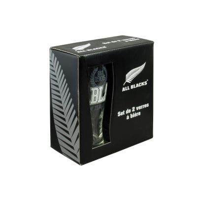 Set de verres à bière rugby - All Blacks - All Blacks