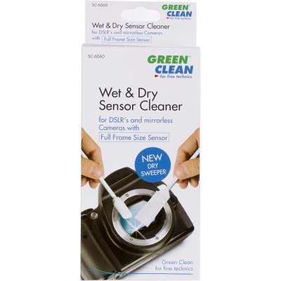 GREENCLEAN green clean sc6060 duo swabs 'wet & dry' 19mm - 4 pcs