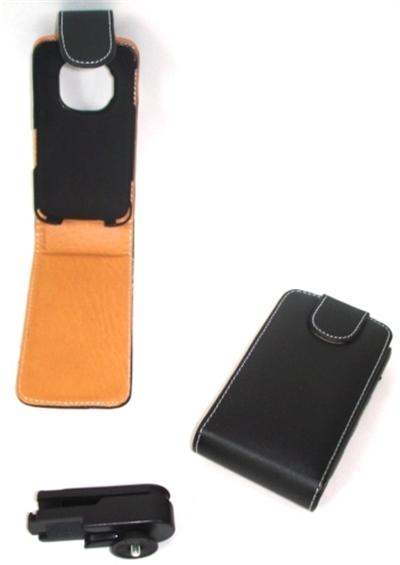 Générique - Etui housse en cuir pour nokia N96 avec clip ceinture