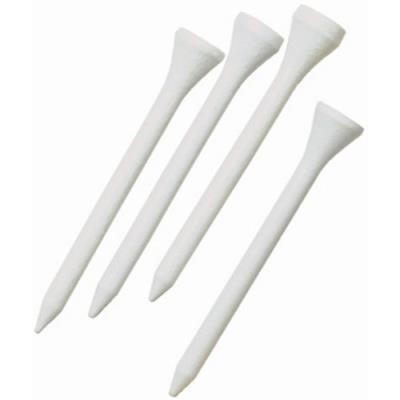 Tees en bois 69mm 1000 pièces blanc