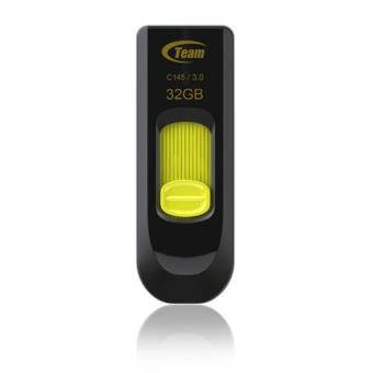 Team groupe c145 usb 3.0 32 go de mémoire flash pen drive-jaune - 1