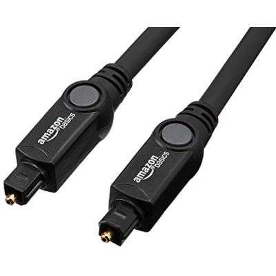 AmazonBasics Câble optique audio numérique TOSLINK 1,8 m
