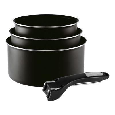 Sitram lot de 3 casseroles + poignee amovible
