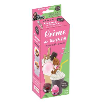WeCreme 'Fausse chantilly' WePam - 80 gr - Chocolat - Cléopâtre
