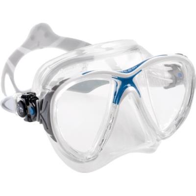 Cressi crystal big eyes evo masque de plongée femme bleu