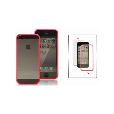 Coque en gel Intégrale pour iPhone 5/5S ROSE