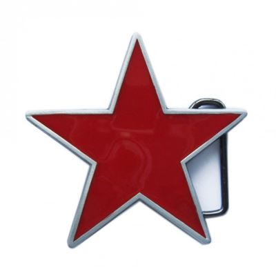 boucle de ceinture étoile rouge rock roll homme femme punk