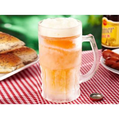 Chope de bi&egrave;re r&eacute;frig&eacute;rante &agrave; double parois transparent