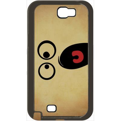 Coque samsung note 2 smiley peur horrifie