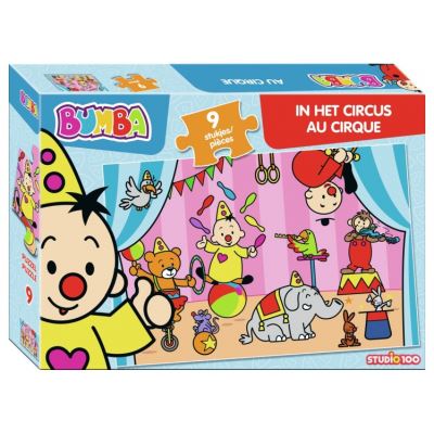 Studio 100 puzzle Bumba dans le cirque 9 pièces