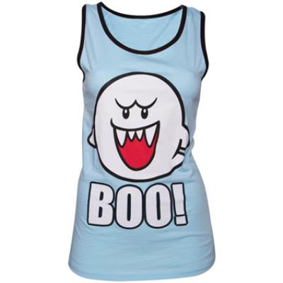 Nintendo - Débardeur fille Blue Boo (S)