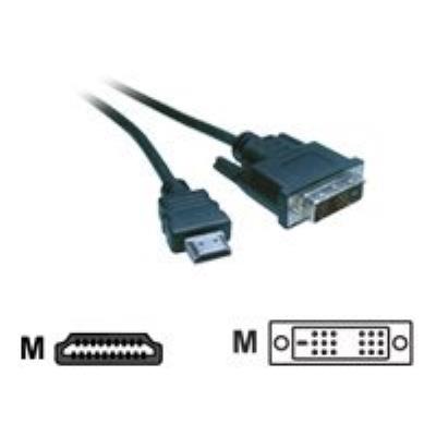 EMTEC videokabel - HDMI / DVI - 2 m
