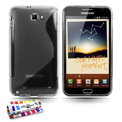 Coque Souple ORIGINALE Ultra Fine Gris , Le S,  Premium de MUZZANO pour SAMSUNG I9220