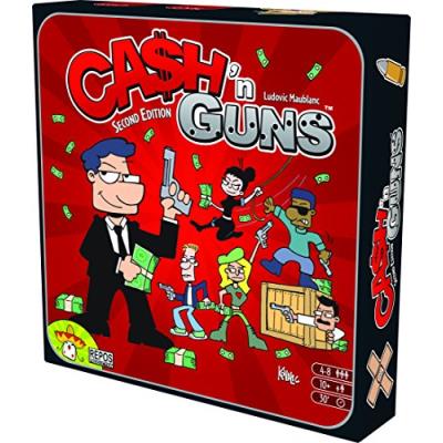 Asmodee 692255 - jeu de société - cash n guns