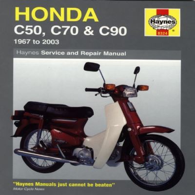 Honda C50, C70 and C90, Haynes Service and Repair Manual Series