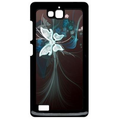 Coque huawei honor 3c et 3c 4g butterfly vector art