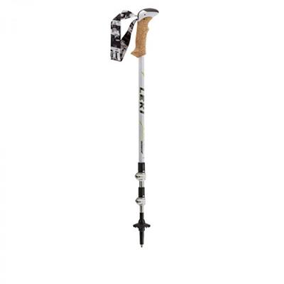 Leki cressida bâton de trekking nacre vert anthracite taille 90-125 cm