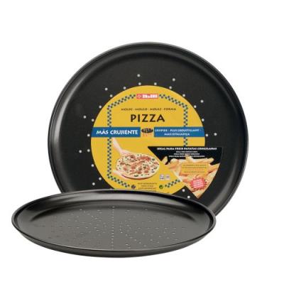 Ibili 821928 Moule À Pizza 28 Cm Antiadhésif Moka