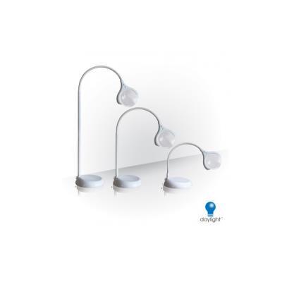 Lampe loupe à LED Magnificent convertible pied ou bureau