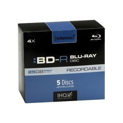 Intenso - BD-R x 5 - 25 GB - opslagmedia