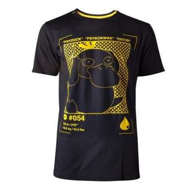 T-shirt - Pokémon - Psyduck Profile Men's - Taille S