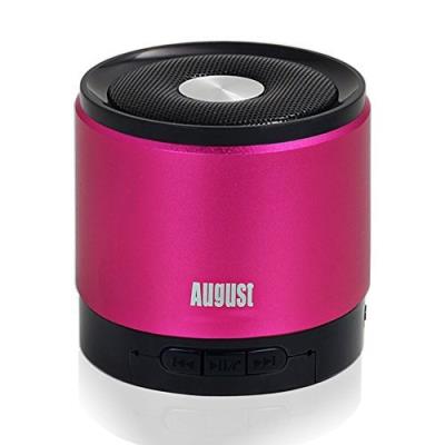 August MS425 - Enceinte Portable Bluetooth 4.1 - Rose