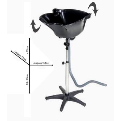 Lave tête ergonomique sur pied Efalock