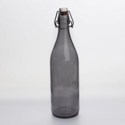 Bormioli - Bouteille Limonade 1L Gris Fume