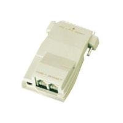 Flash/Net - netwerkadapter - 2 poorten