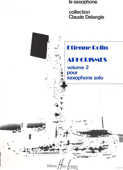APHORISMES II (A A I)