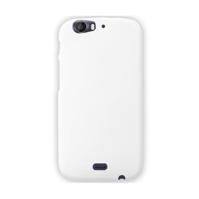 Mocca design gel frost housse semi-rigide en silicone pour wiko darkfull blanc
