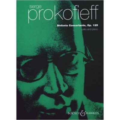 Partitions classique BOOSEY & HAWKES PROKOFIEFF SERGE - SINFONIA CONCERTANTE OP. 125 - CELLO AND ORCHESTRA Violoncelle