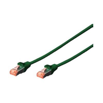 DIGITUS cordon de raccordement - 7 m - vert